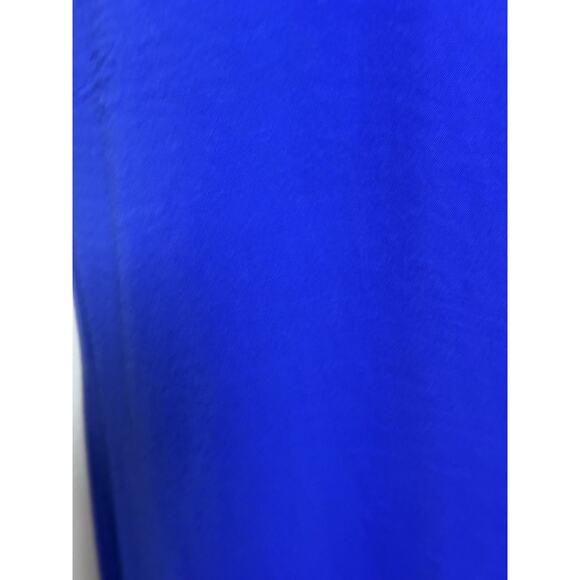 Franne Golde Women’s Royal Blue Santorini Airflow Maxi Dress Size (L) V Neck - Picture 12 of 16